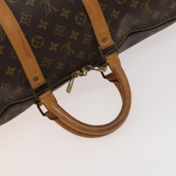 LOUIS VUITTON Monogram Keepall 55 Boston Bag M41424 - Picture 7 of 16